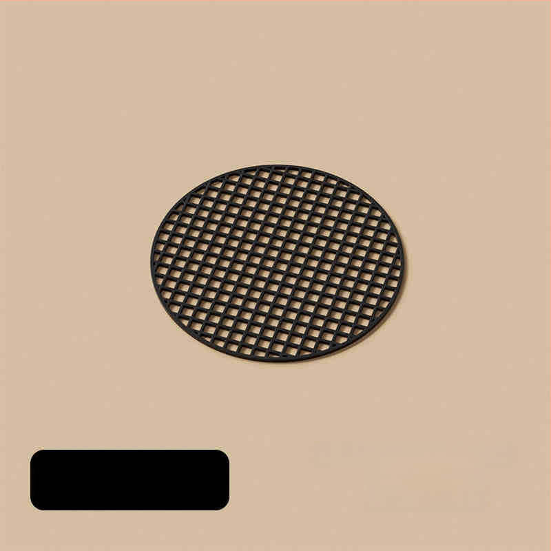 Мрежеста подложка за дъното на саксия — комплект от три части, пластмасова, за градинарство