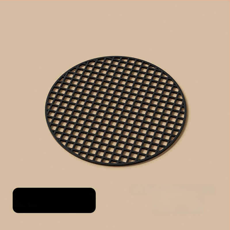 Мрежеста подложка за дъното на саксия — комплект от три части, пластмасова, за градинарство