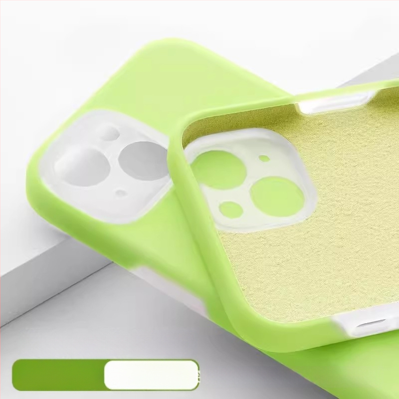 Carcasă protectoare din silicon lichid pentru Apple iPhone — design minimalist, rezistent la uzură, anti-cădere, anti-amprente, personalizabil