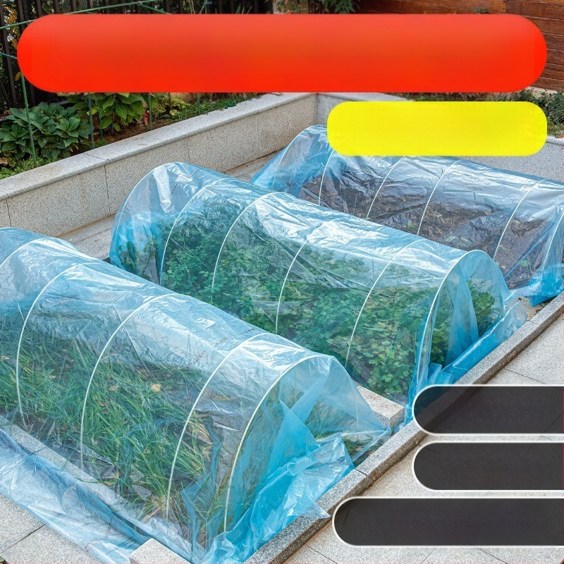 Аркова рамка за оранжерия, стъклопластови пръти и аксесоари, комплект от три части, за селскостопанско засаждане