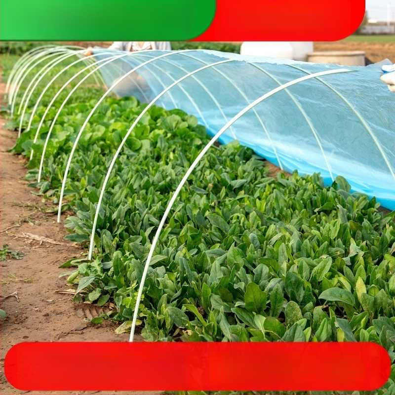 Аркова рамка за оранжерия, стъклопластови пръти и аксесоари, комплект от три части, за селскостопанско засаждане