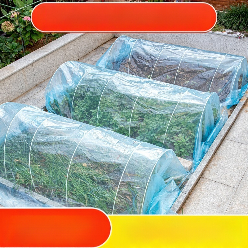 Аркова рамка за оранжерия, стъклопластови пръти и аксесоари, комплект от три части, за селскостопанско засаждане