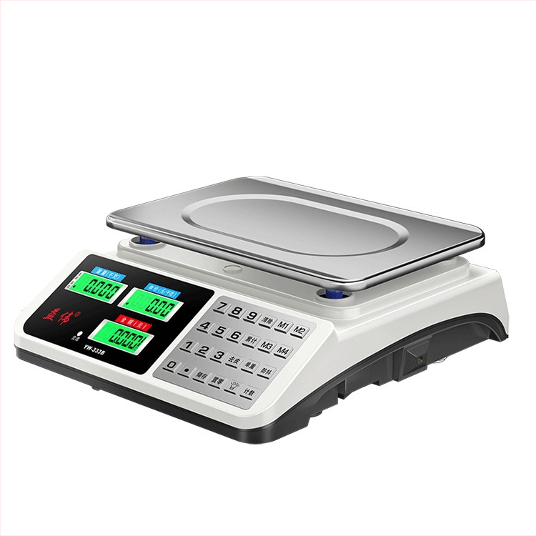 Yiwei cântar electronic digital pentru uz comercial, interval de măsurare 0,01–30 kg, afișaj LCD, alimentare 220V