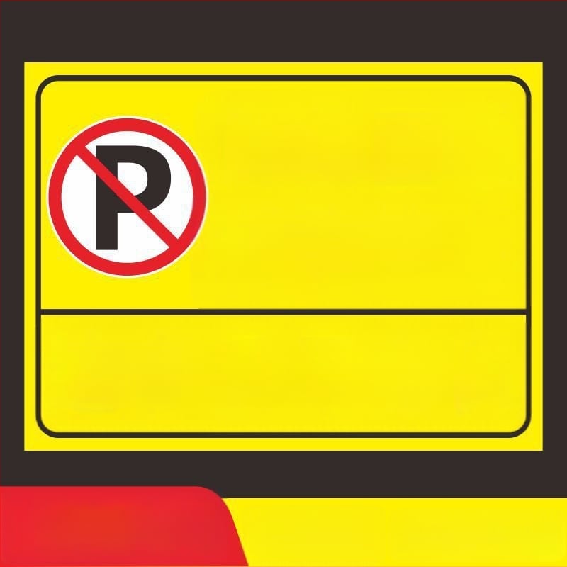 Σήμα στάθμευσης – Απαγορεύεται η στάθμευση στην πόρτα – Μπροστά από την πόρτα του γκαράζ – Ιδιωτικός χώρος στάθμευσης (Υλικό: Χαρτί; Επεξεργασία κατά παραγγελία: Όχι; Κύρια περιοχή πωλήσεων: Άλλο; Τύπος: Άλλο)