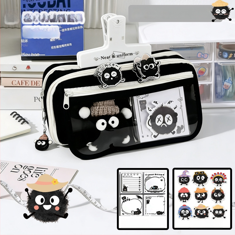 Пенал за начално училище, оксфордска тъкан, унисекс, сладък стил, кутия за канцеларски материали