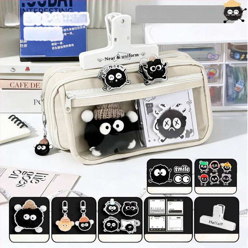 Пенал за начално училище, оксфордска тъкан, унисекс, сладък стил, кутия за канцеларски материали