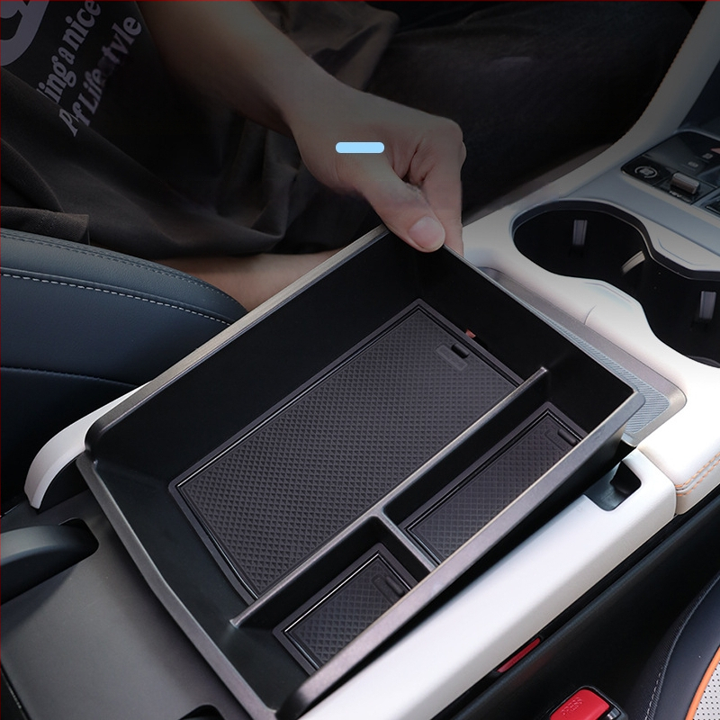 Casetă de depozitare pentru cotieră BYD Song Plus DM-I, Organizator pentru consola centrală, Material: Altul; Marcă: Bottled West; Modele compatibile: Implicit item