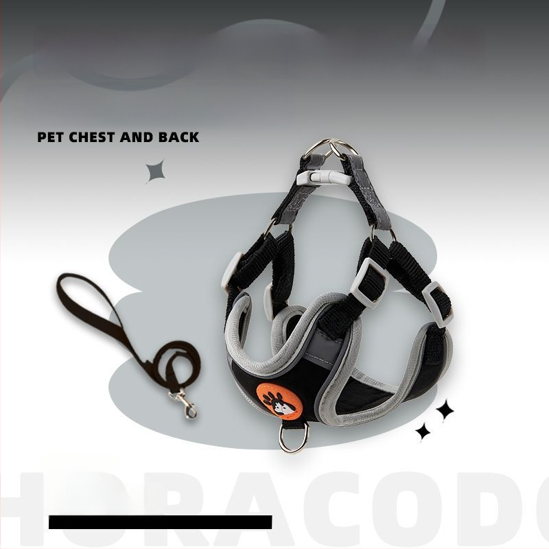 Schnauzer mellény-stílusú visszahúzható kutyapóráz