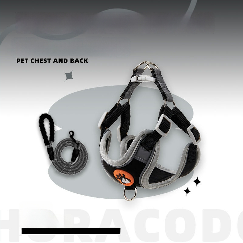 Schnauzer mellény-stílusú visszahúzható kutyapóráz