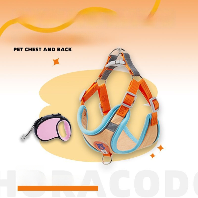 Schnauzer mellény-stílusú visszahúzható kutyapóráz