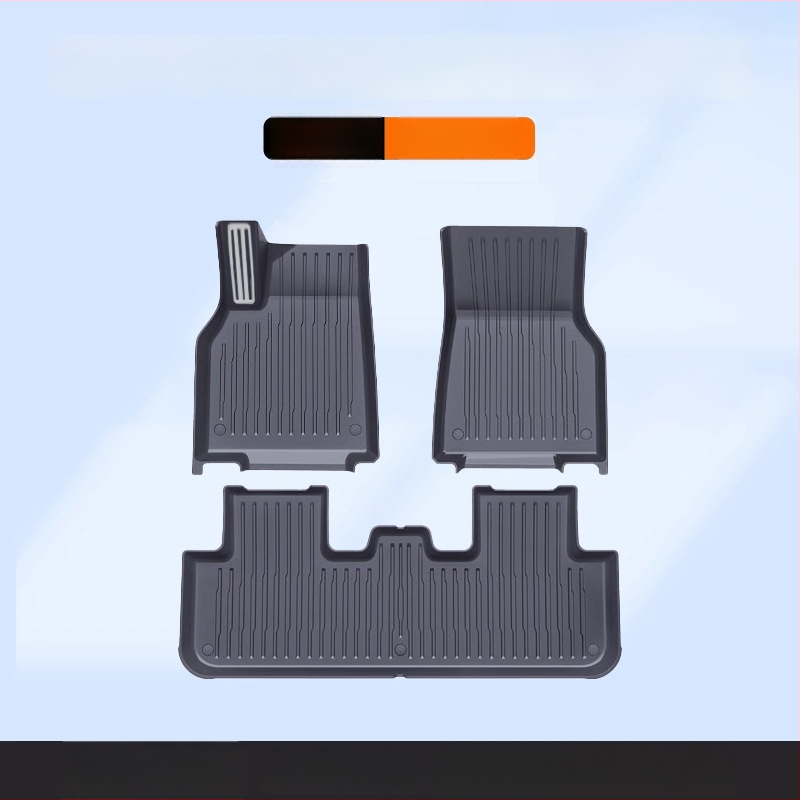 Covorașe de podea pentru Tesla Model Y și Model 3, acoperire completă – TPE/cauciuc sintetic, Cheyoubao
