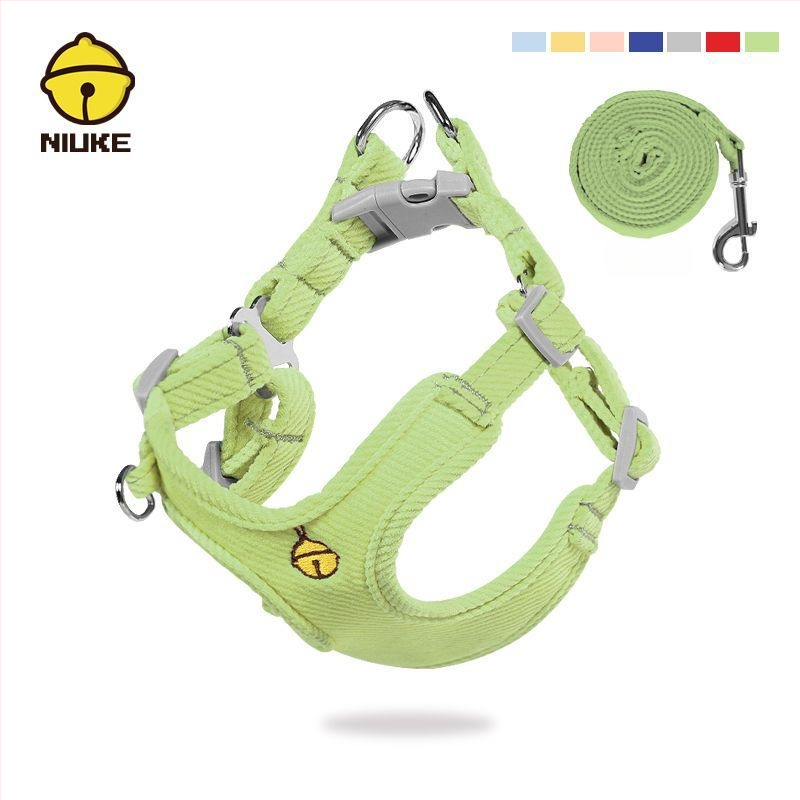 Hám mellény-stílusú pórázzal Pomerániai kutyáknak – Anyag: Egyéb; Márka: Egyéb; Kategória: Kisállat láncok és kötelek