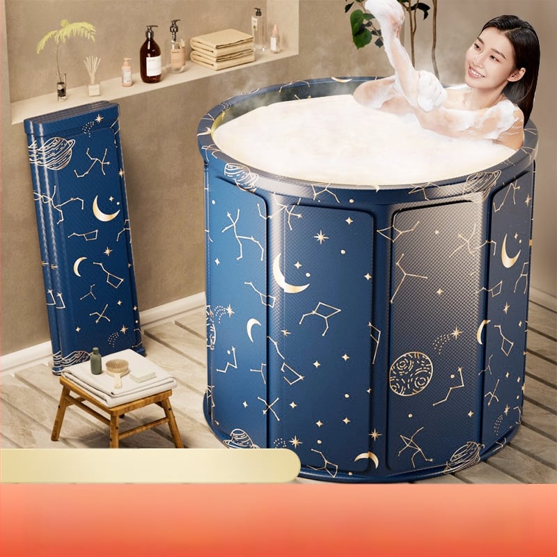 Cadă de baie pliabilă pentru copii – material tarpaulin; tip: cadă pliabilă; potrivită pentru baie