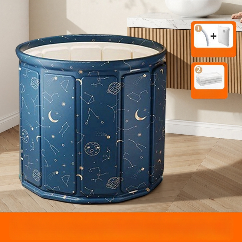 Cadă de baie pliabilă pentru copii – material tarpaulin; tip: cadă pliabilă; potrivită pentru baie