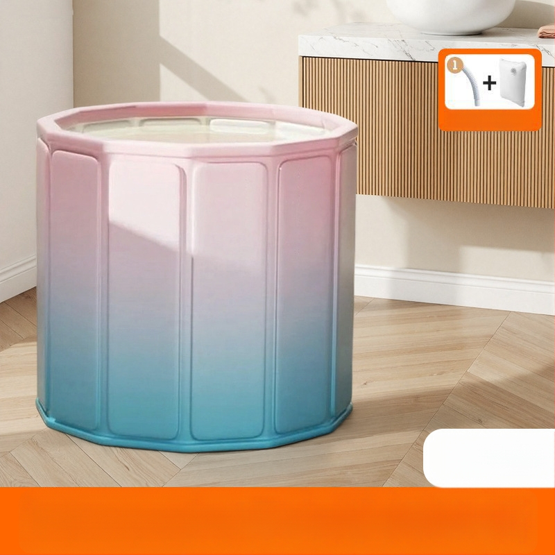 Cadă de baie pliabilă pentru copii – material tarpaulin; tip: cadă pliabilă; potrivită pentru baie