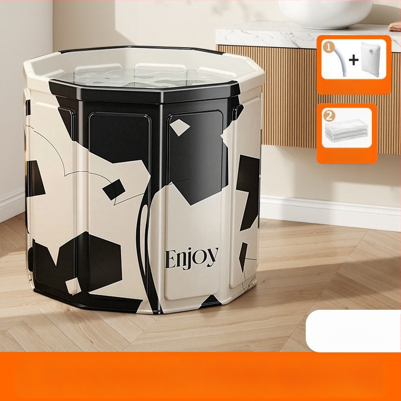 Cadă de baie pliabilă pentru copii – material tarpaulin; tip: cadă pliabilă; potrivită pentru baie