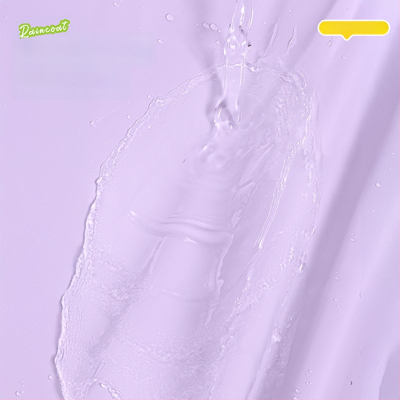 Esőkabát, repülőcsésze-stílusú, vastag anyag, logónyomtatás megengedett (felnőtt, egy személy)