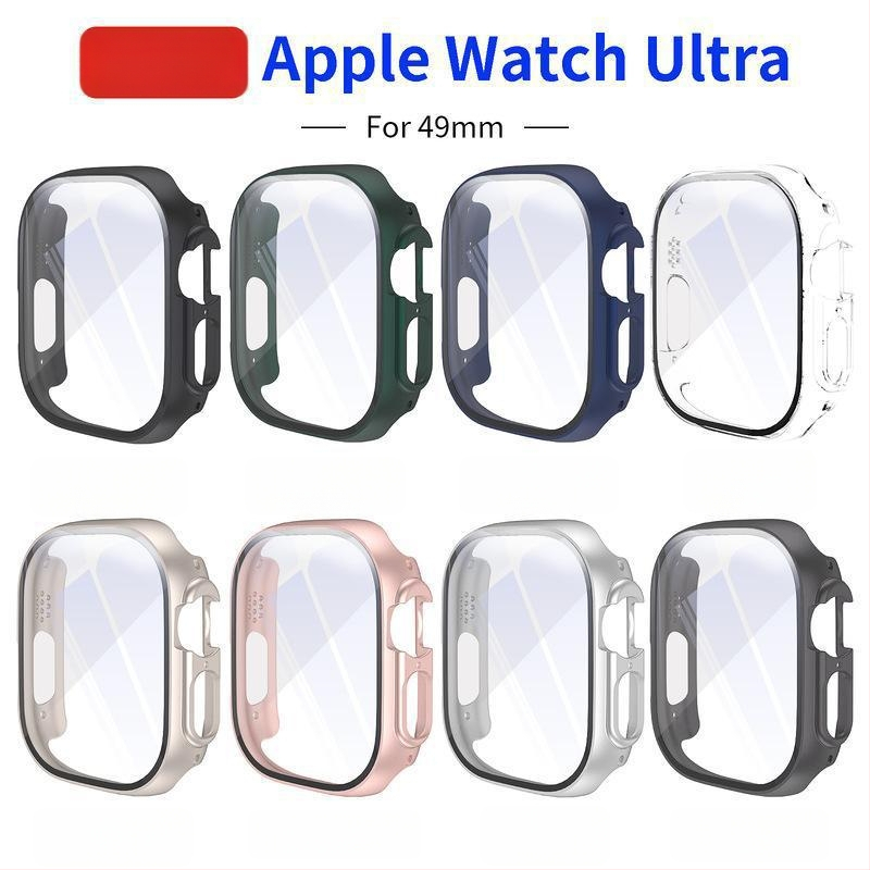 Husa de protecție pentru Apple Watch pentru iWatch a 10-a generație 8765se și Ultra, carcasă PC cu folie de protecție
