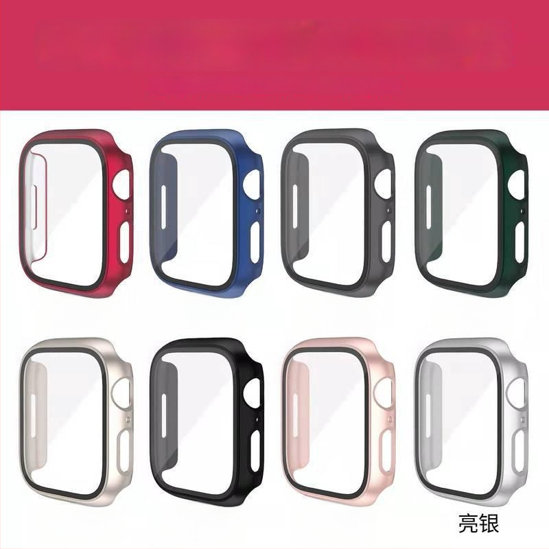 Husa de protecție pentru Apple Watch pentru iWatch a 10-a generație 8765se și Ultra, carcasă PC cu folie de protecție