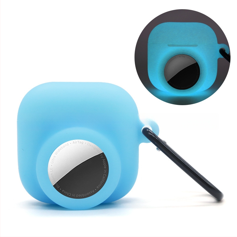 Силиконов защитен калъф за AirPods 4 и AirTag – 2-в-1, универсален, инжекционно формован