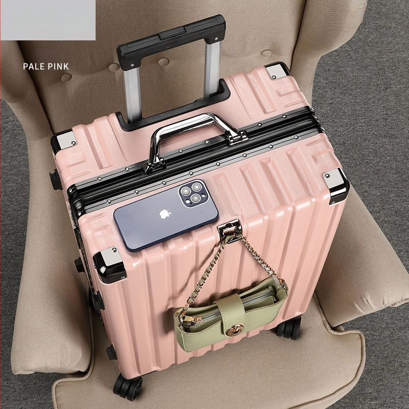 Putni kofer s karbonskim tijelom i aluminijskim okvirom, otvaranje na zatvarač, vodootporan, s proširivim slojem