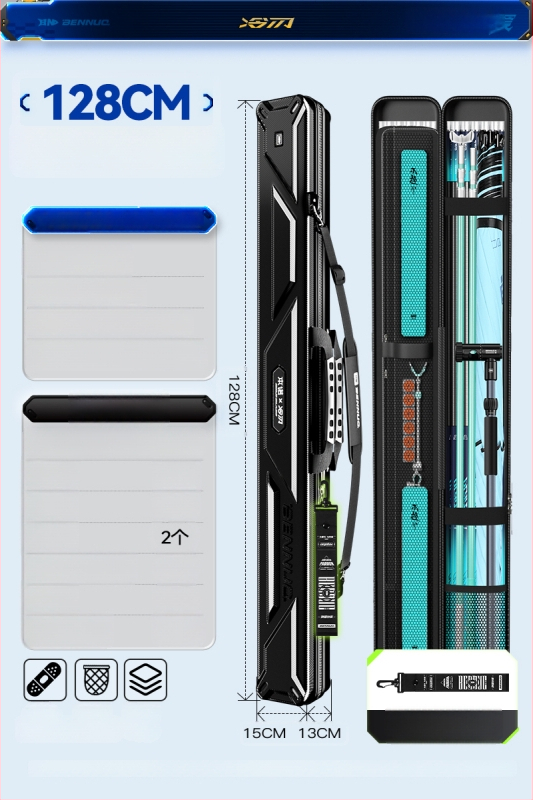 Horgászbot táska - Kemény héj, PU anyag, Tároló táska, Márka: Other