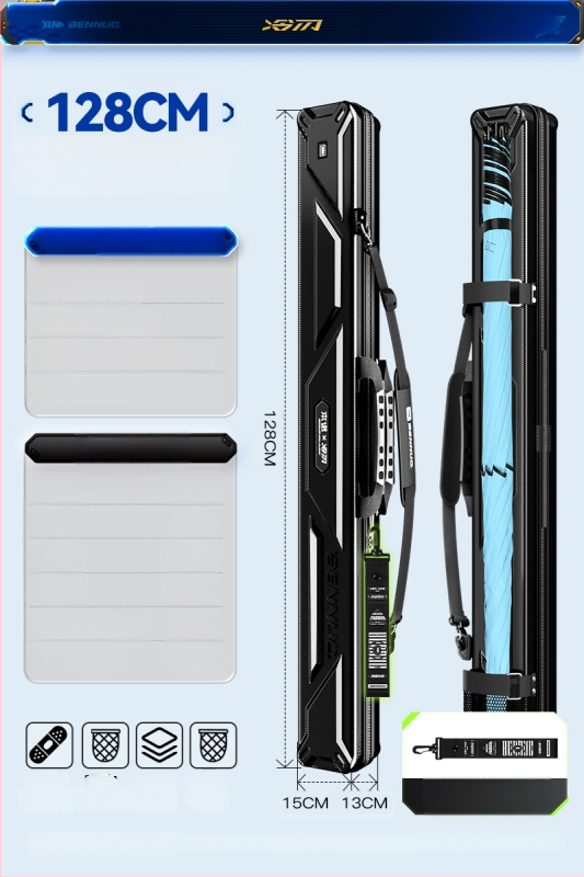Horgászbot táska - Kemény héj, PU anyag, Tároló táska, Márka: Other
