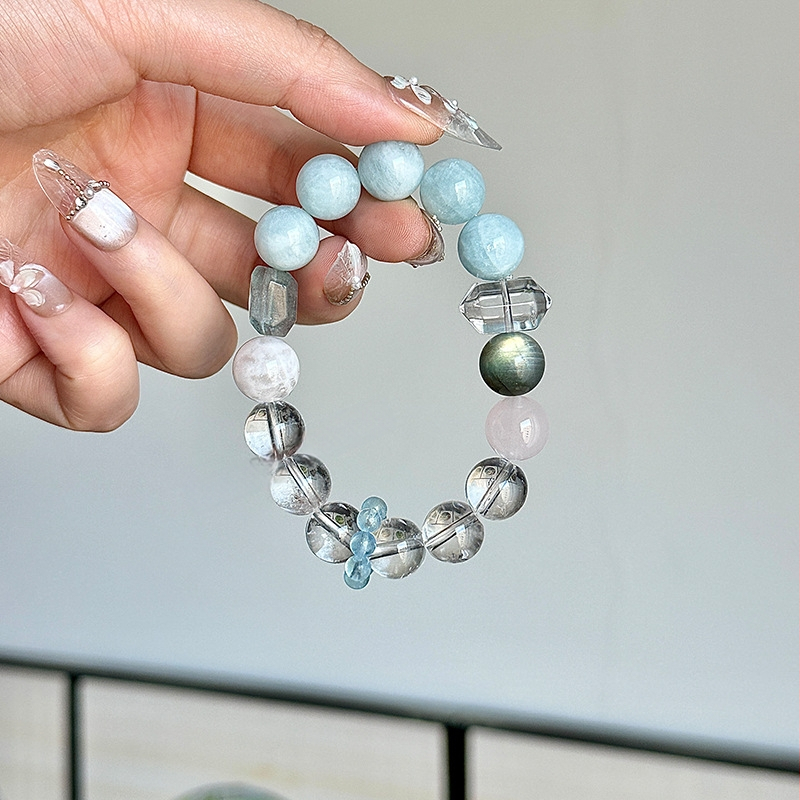 Βραχιόλι με πρωτότυπο σχέδιο, κρύσταλλο, χωρίς δευτερεύον λίθο, 2025 καλοκαίρι, στυλ μόδας OL