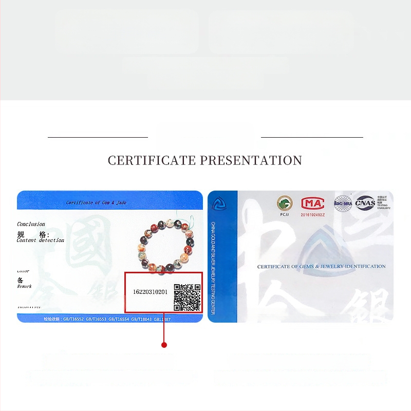 Βραχιόλι με λευκά κρύσταλλα, εξαρτήματα από ασήμι 925, χωρίς πλευρικά πετράδια, σχέδιο με μεμονωμένες χάντρες, σε συσκευασία δώρου, ρετρό στυλ.