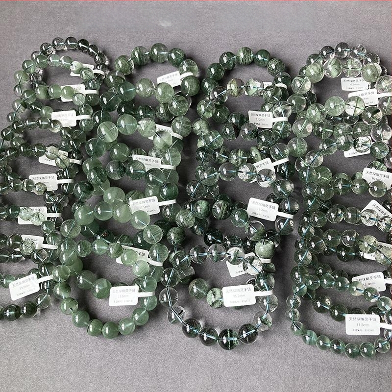 Βραχιόλι με φυσικό κρύσταλλο, 925 ασήμι με κούμπωμα, συσκευασία δώρου, άνοιξη 2025 κυκλοφορία