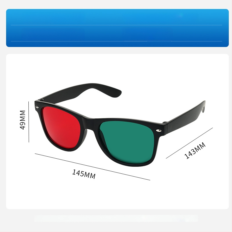 Qt0107 ochelari din plastic pentru antrenament de ambliopie, supresie vizuală, strabism și testarea funcției vizuale — Toamnă 2025