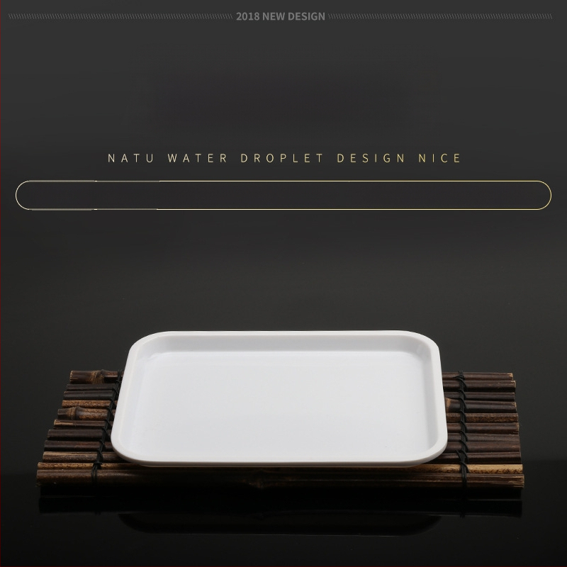 Tavă din melamină, formă neregulată, design modern minimalist, potrivită pentru hoteluri și mese