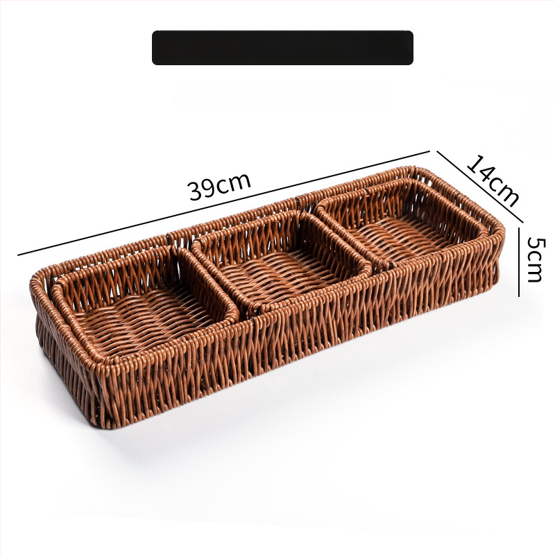 Vaisių lėkštė – keramikinė, lauko stilius, paprastas dizainas, prekės numeris 9658412