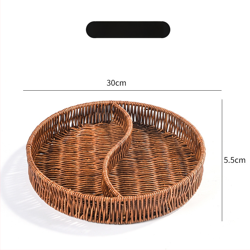 Vaisių lėkštė – keramikinė, lauko stilius, paprastas dizainas, prekės numeris 9658412