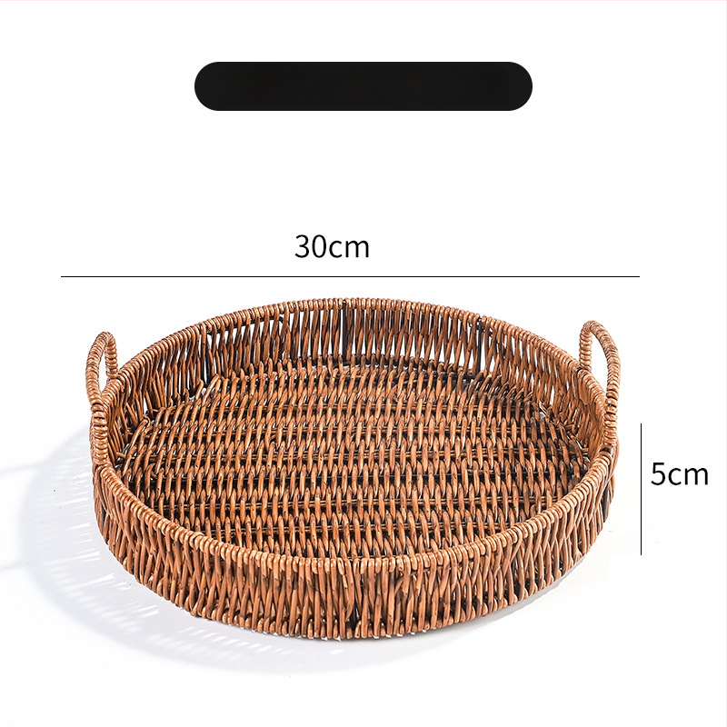 Vaisių lėkštė – keramikinė, lauko stilius, paprastas dizainas, prekės numeris 9658412