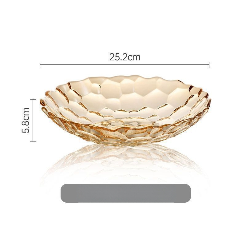 Keraminė vaisių lėkštė, lauko stiliaus, pirmosios kokybės