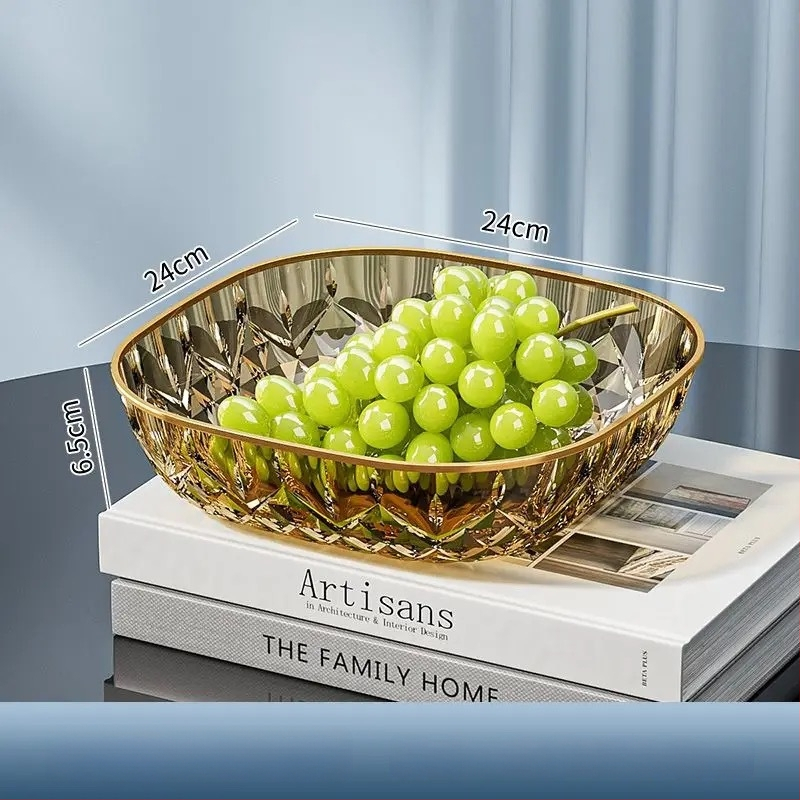 Műanyag gyümölcstál, egyszerű stílus, 2024-ben bevezetve