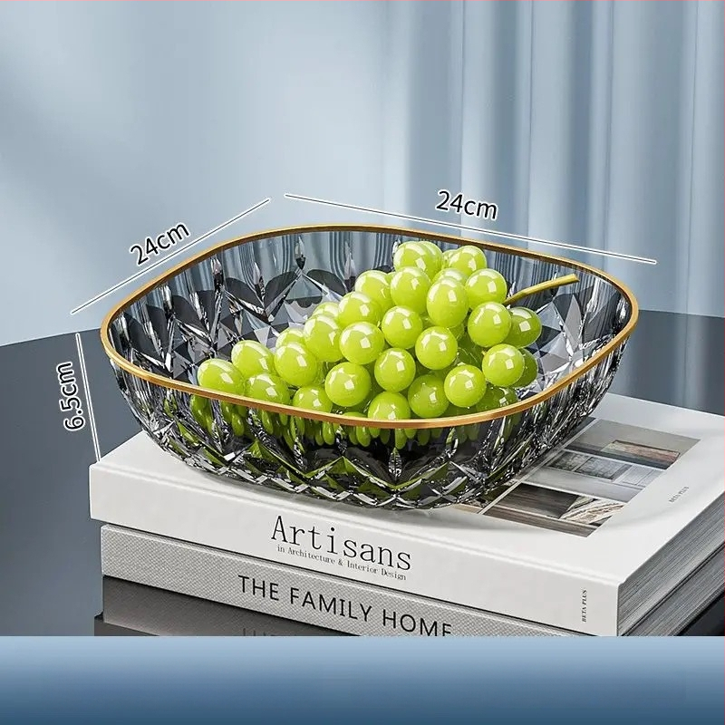 Műanyag gyümölcstál, egyszerű stílus, 2024-ben bevezetve