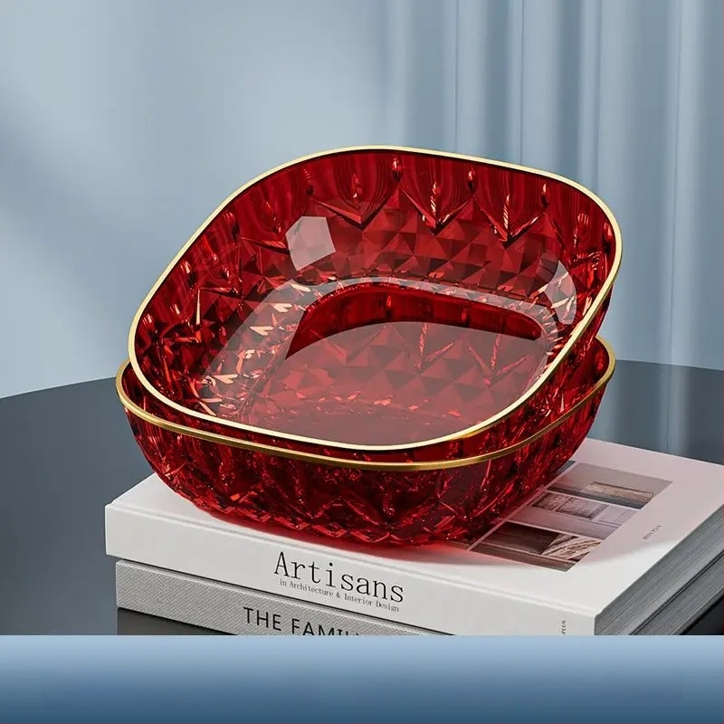 Műanyag gyümölcstál, egyszerű stílus, 2024-ben bevezetve