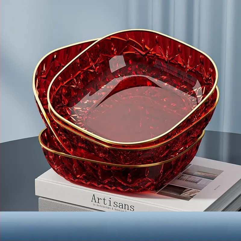 Műanyag gyümölcstál, egyszerű stílus, 2024-ben bevezetve