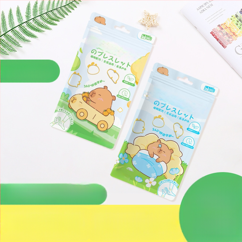 Гривна против комари с аромат, марка Warm, стил Kapibala, за деца.