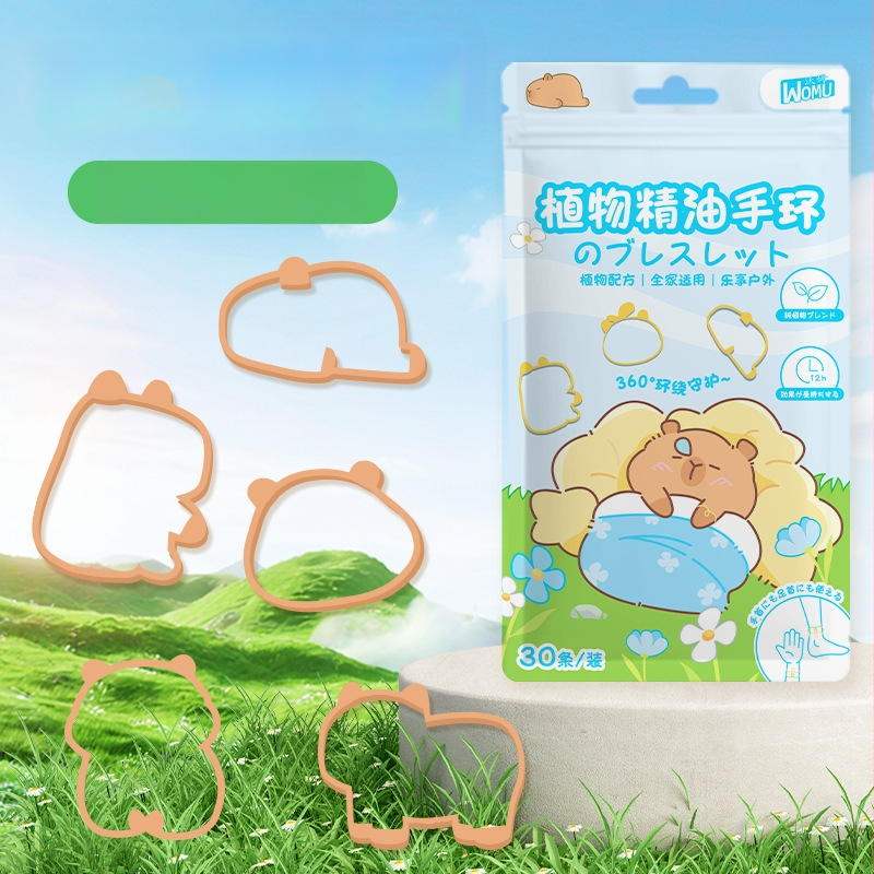 Гривна против комари с аромат, марка Warm, стил Kapibala, за деца.