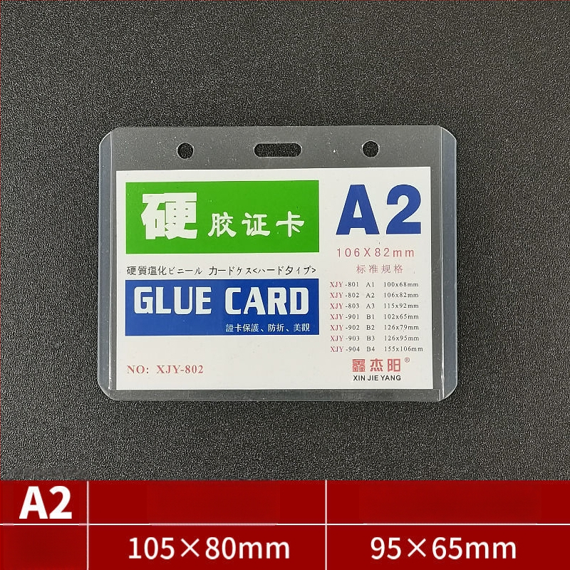 Carcasa pentru card cu șnur pentru expoziții – Cod de test pentru acid nucleic, abonament de intrare, badge de student – plastic, stil simplu