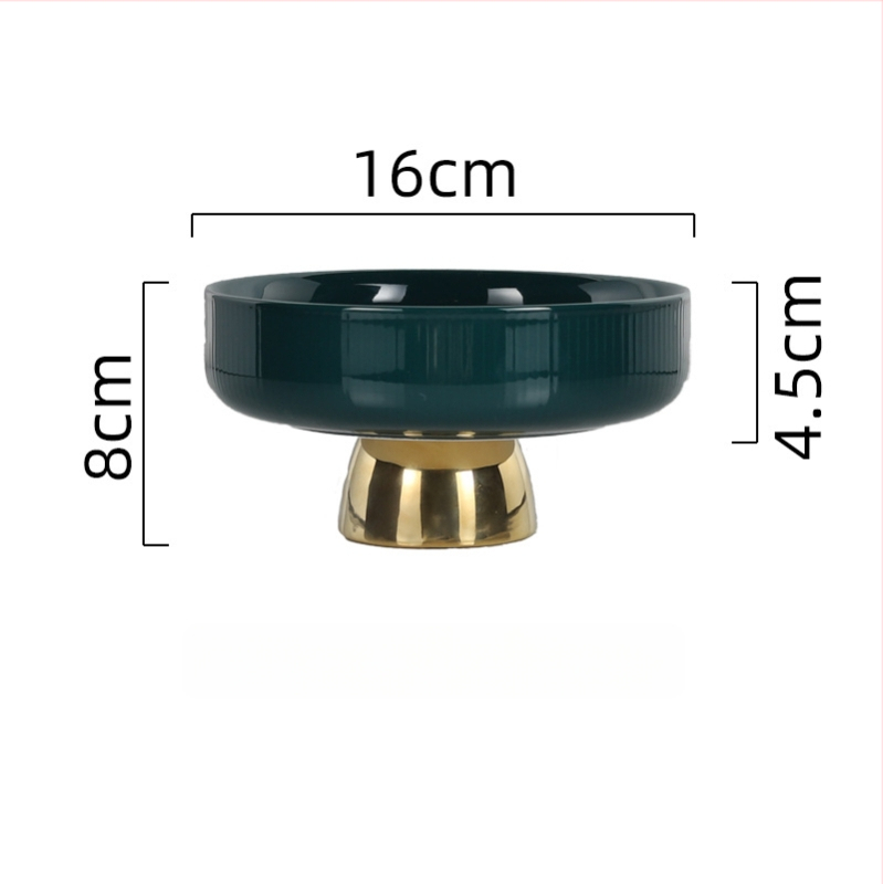 Chen Huang Keraminė Vaisių Lėkštė, Paprastas Stilius