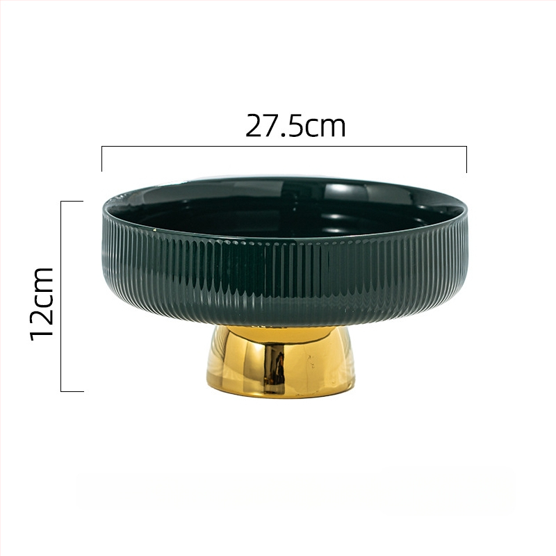 Chen Huang Keraminė Vaisių Lėkštė, Paprastas Stilius