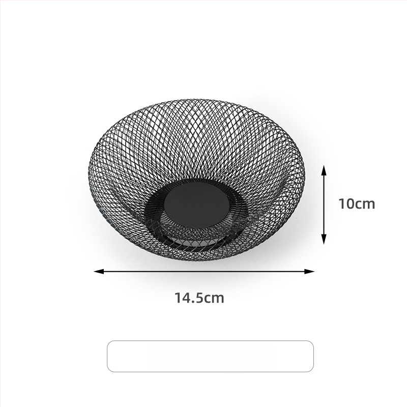 Vasból készült szabálytalan alakú gyümölcskosár konyhához és nappaliba, vízelvezető és tároló funkció, világos luxus retro stílus