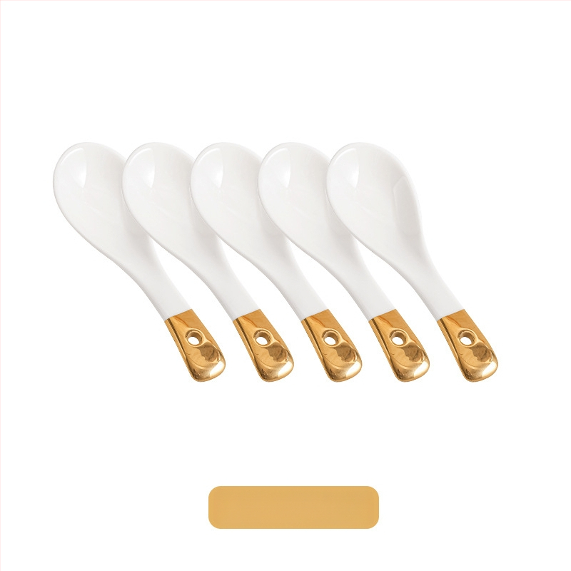 Suport ceramic pentru linguri; stil lux ușor; marcă: Aili Ceramics; material: ceramică; finisaj: aruncare cu apă