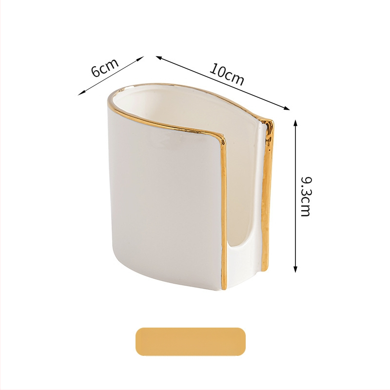 Suport ceramic pentru linguri; stil lux ușor; marcă: Aili Ceramics; material: ceramică; finisaj: aruncare cu apă