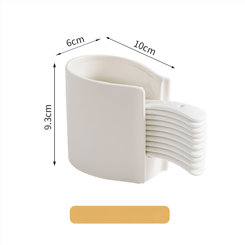 Suport ceramic pentru linguri; stil lux ușor; marcă: Aili Ceramics; material: ceramică; finisaj: aruncare cu apă