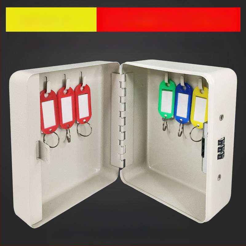 Стенно монтиран шкаф за ключове с парола – Модел 1, домашно ползване, съхранение на автомобилни ключове, стил модерна простота